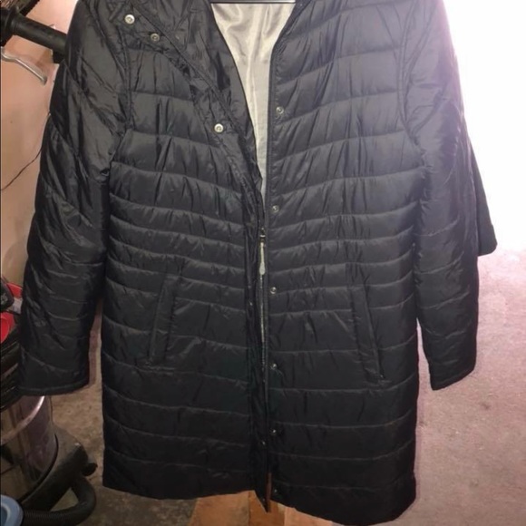 SOLD Tek gear long black coat - Picture 1 of 4